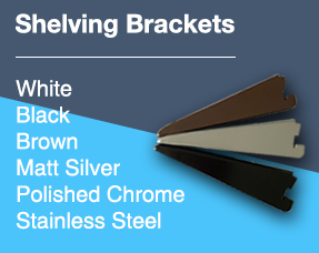 Twin Slot Shelving Brackets