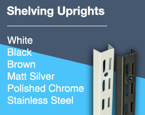 Twin Slot Shelving Uprights