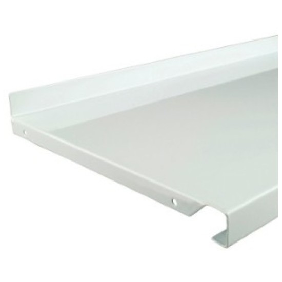 White Metal Shelf 500mm x 470mm