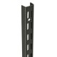 1.0m/1000mm Black Twin Slot Shelving Upright