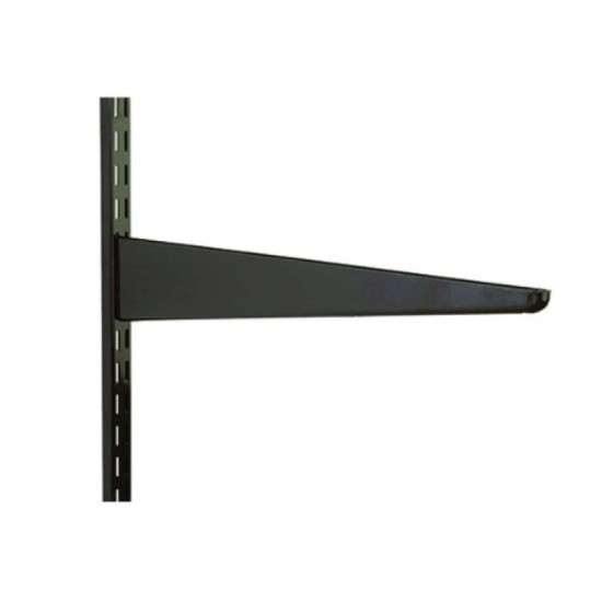 120mm Brown Twin Slot Shelving Bracket