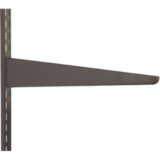 170mm Brown Twin Slot Shelving Bracket