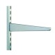 120mm Matt Silver Twin Slot Shelving Bracket