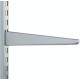 270mm Matt Silver Twin Slot Shelving Bracket