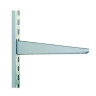 610mm Matt Silver Twin Slot Shelving Bracket