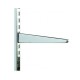 270mm Polished Chrome Twin Slot Shelving Bracket