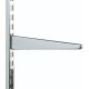 320mm Polished Chrome Twin Slot Shelving Bracket