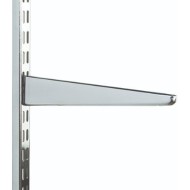 470mm Polished Chrome Twin Slot Shelving Bracket