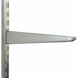 270mm Stainless Steel Twin Slot Shelving Bracket