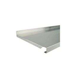 Metal Shelf 1000mm x 270mm Stainless Steel
