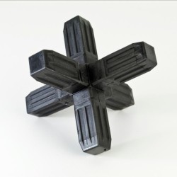 ProFrame Black 6 Way Joint