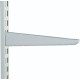 120mm White Twin Slot Shelving Bracket