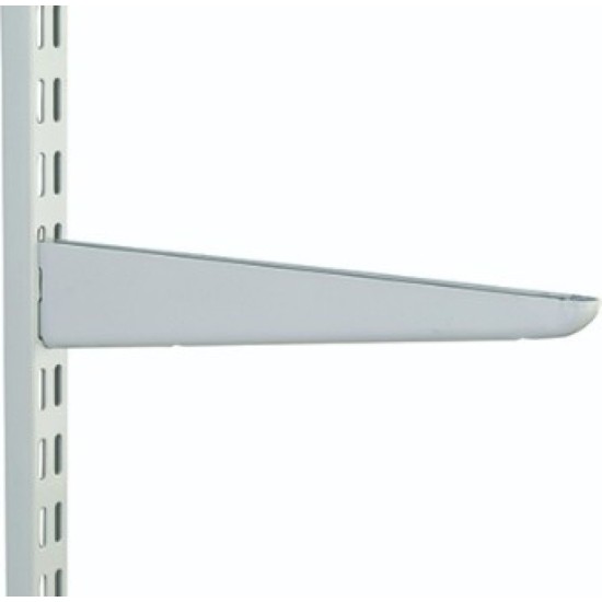 170mm White Twin Slot Shelving Bracket
