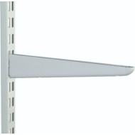 470mm White Twin Slot Shelving Bracket