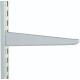 370mm White Medium Duty Twin Slot Shelving Bracket